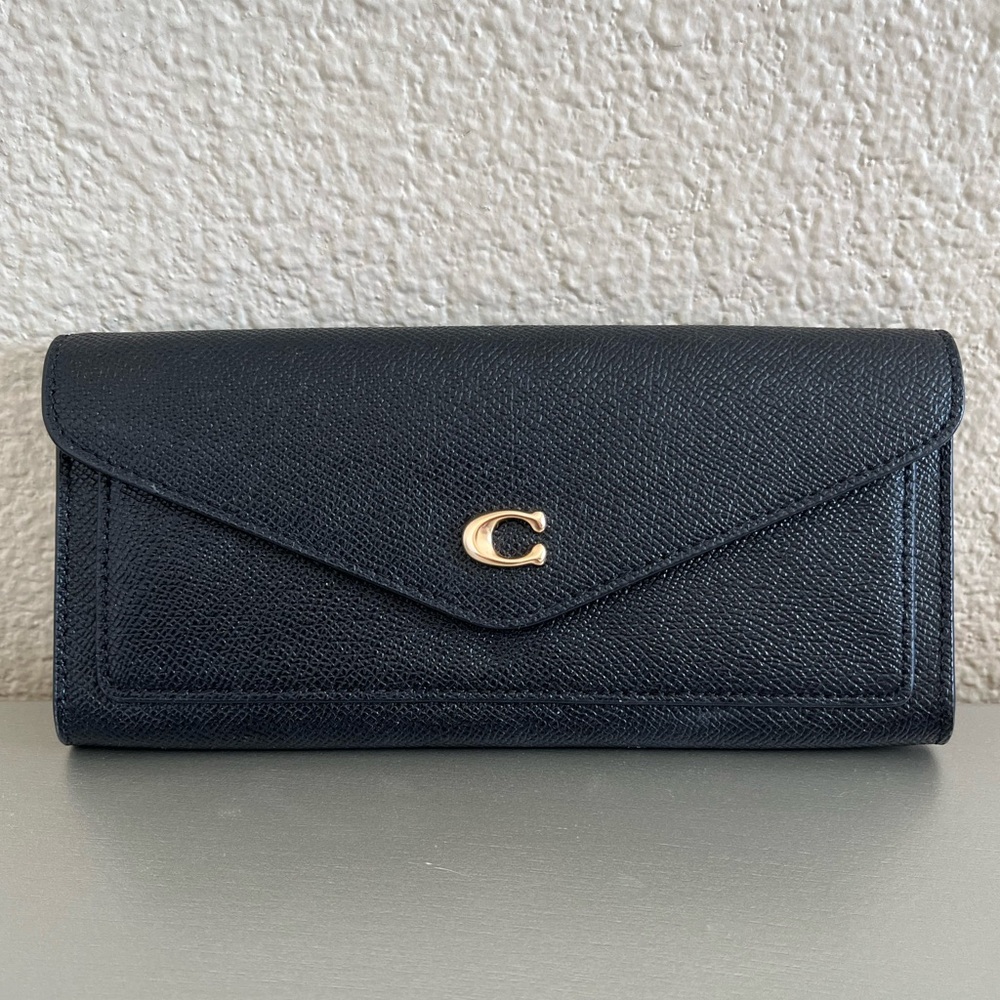Coach Large Wyn Wallet / Black